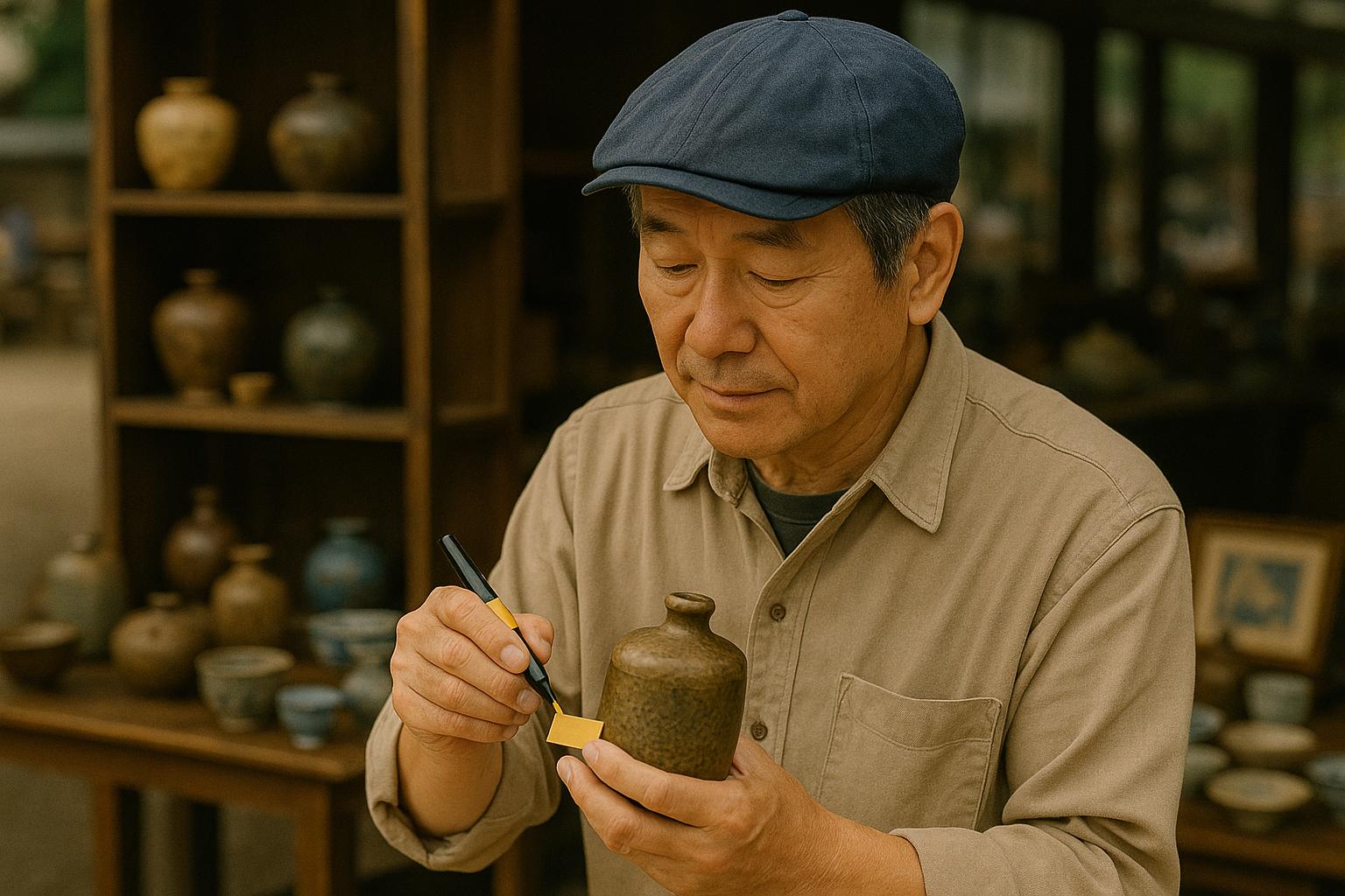 骨董の価値を調べる