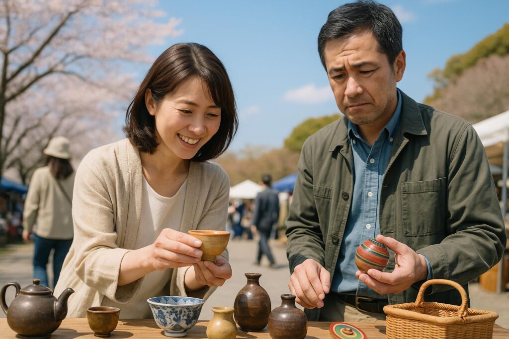 骨董市掘り出し物いいもの悪いもの