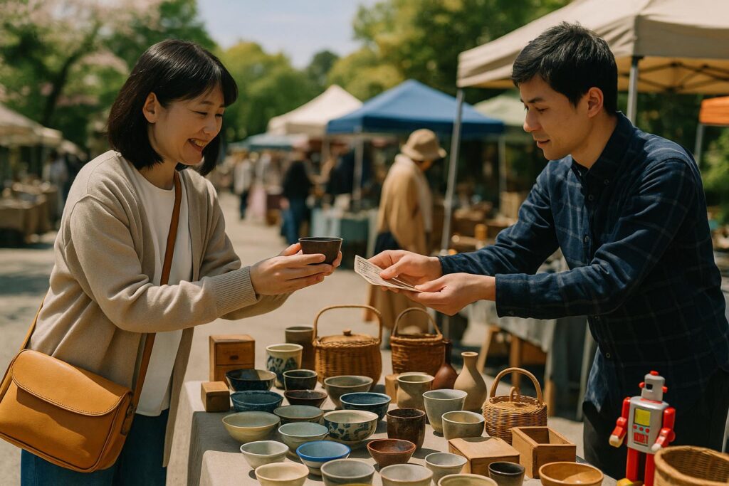 骨董市の買い方