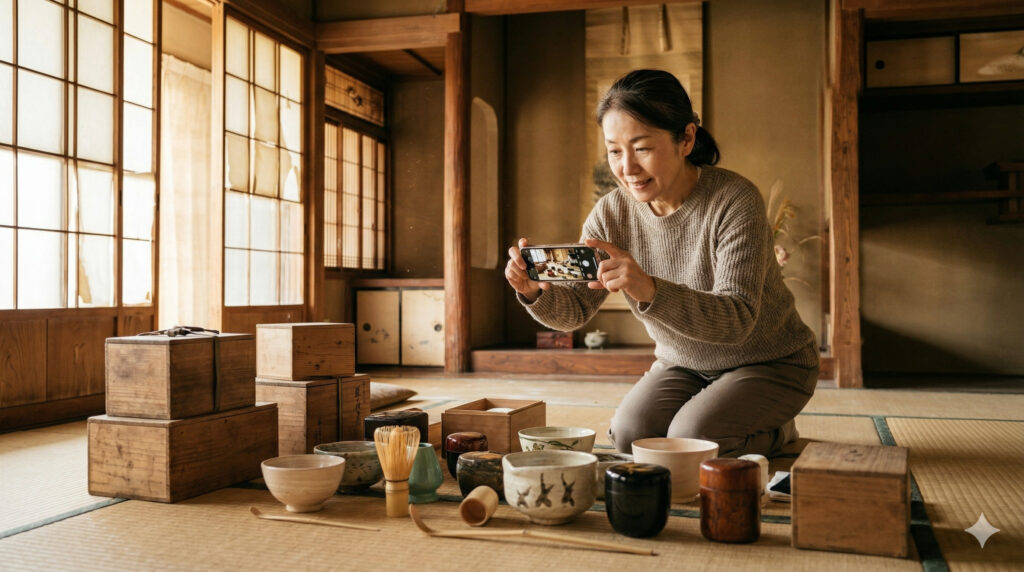茶道具の鑑定へ送る